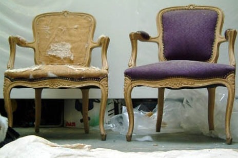 Фото работ реставрации мебели